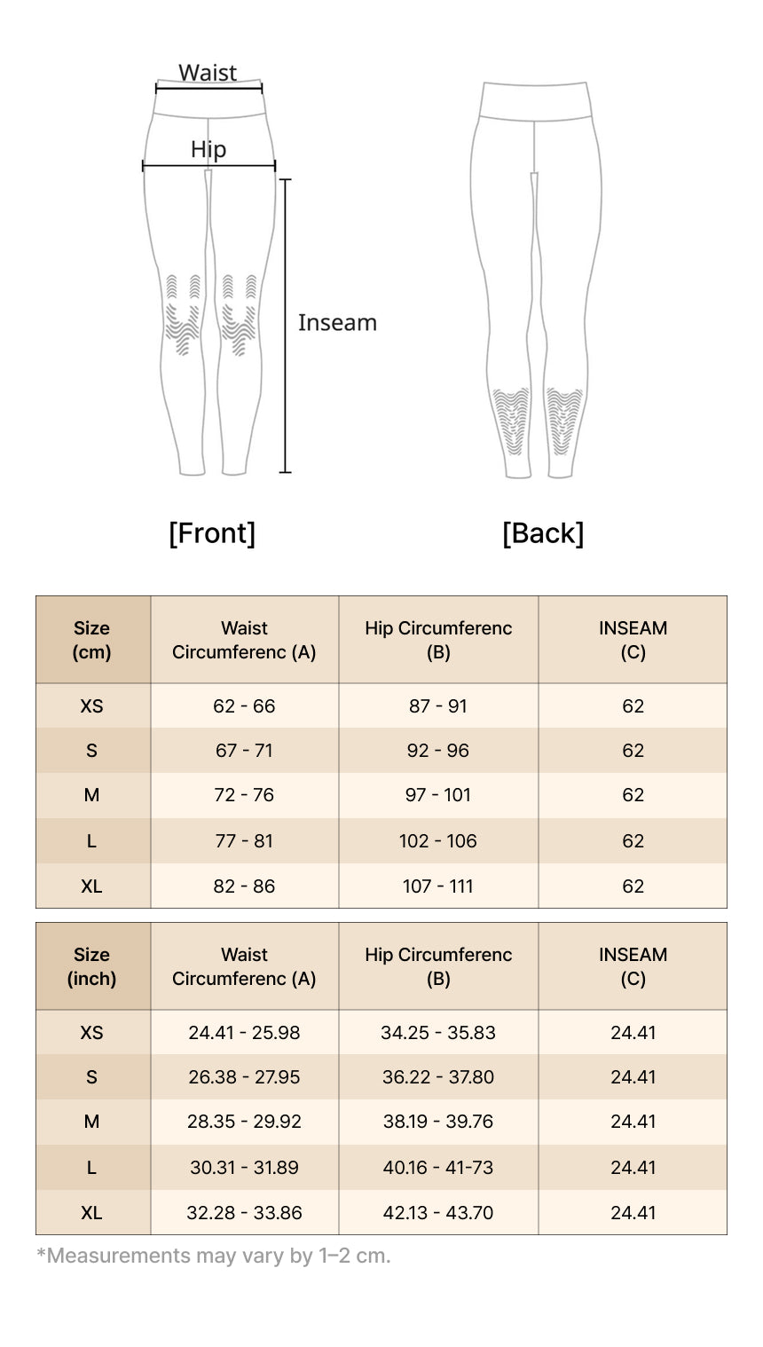 Size guide