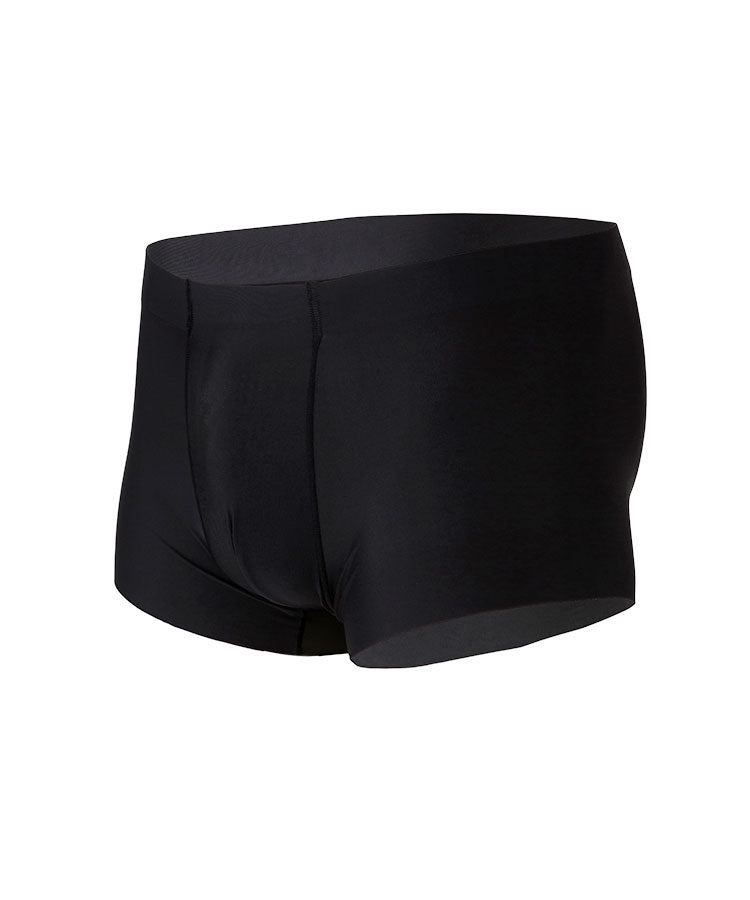 WaveWear black comfortable athletic boxer briefs designed for support and all-day comfort
