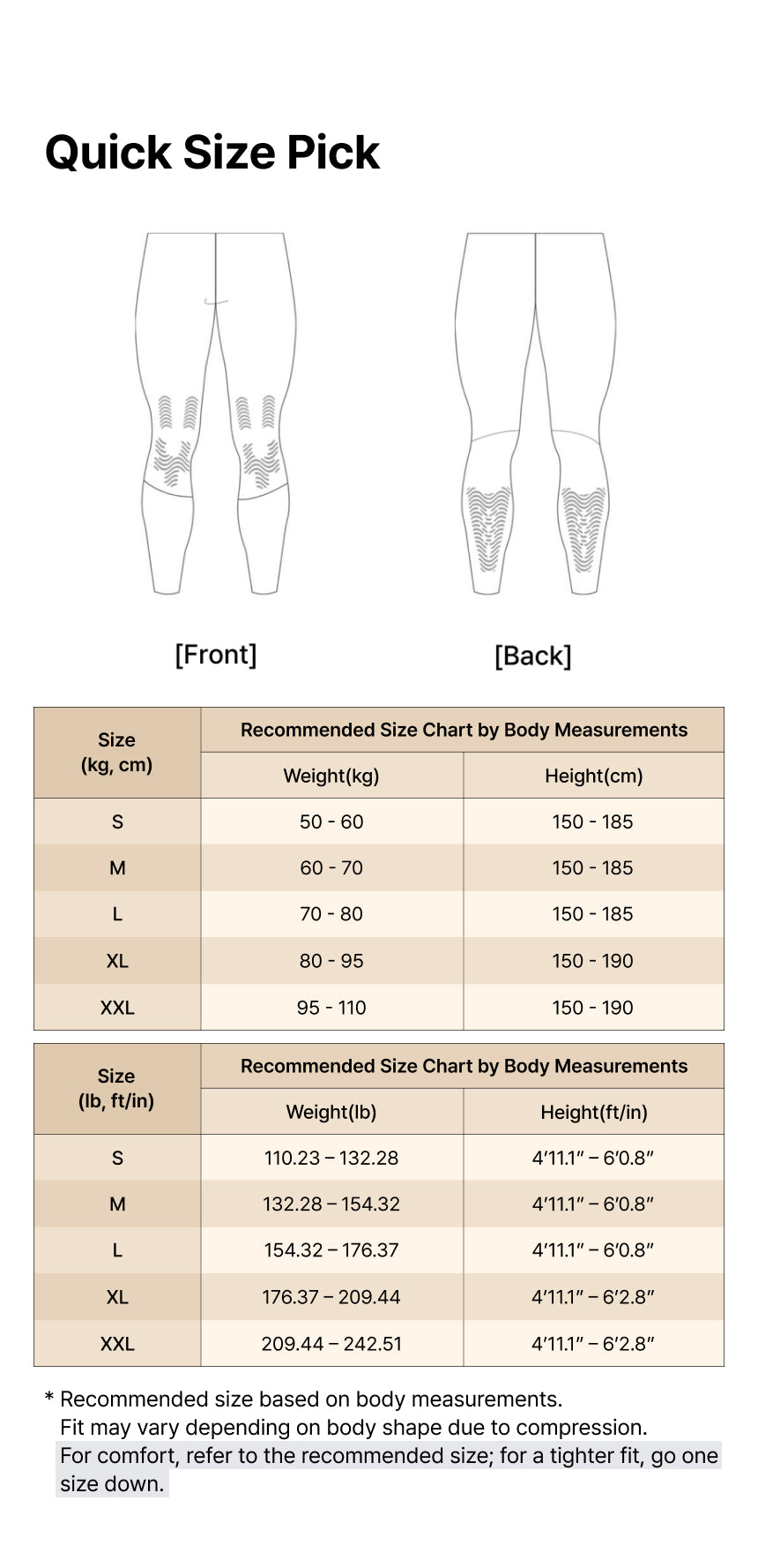 Size guide