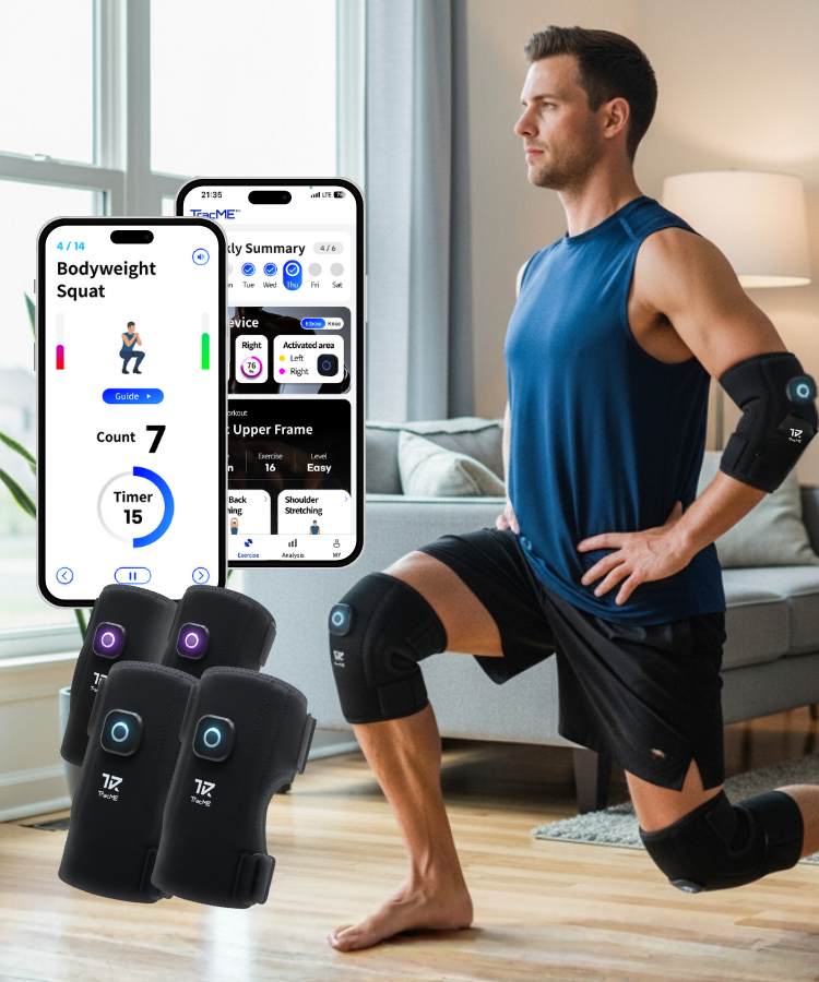 TracME Full Body Tracking AI Workouts [4 Sleeves + App]