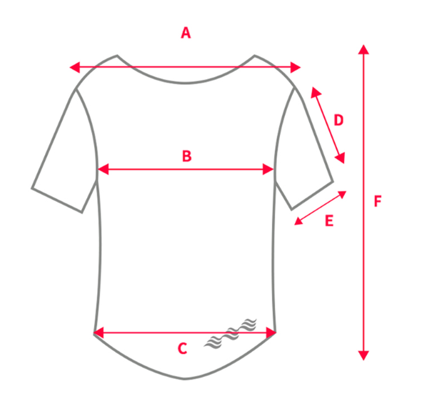 Top dos ouvert Breezy size chart