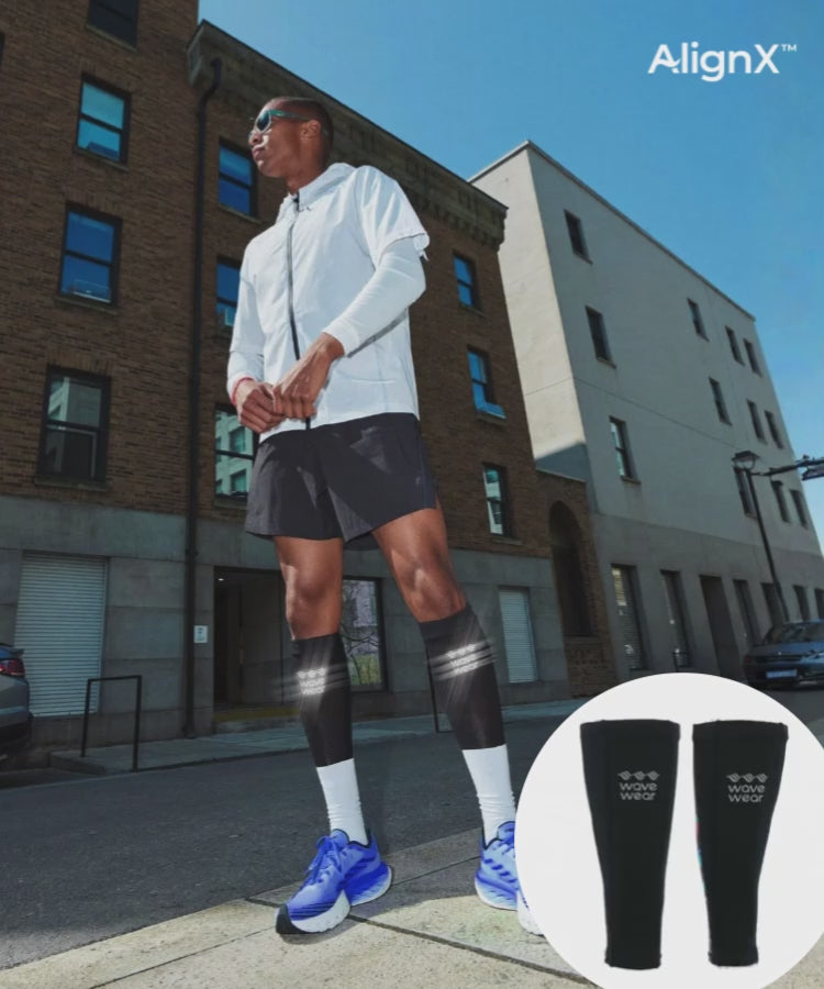 Calf Recovery Kinesiology Compression Sleeves C2