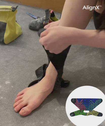 Ankle Kinesiology X Strap Supporter A1