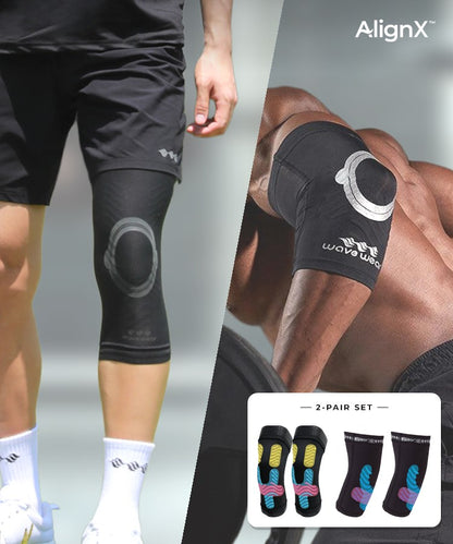 Joint Support Kit — K2 Knee Sleeves + E2 Elbow Sleeves (Pairs)