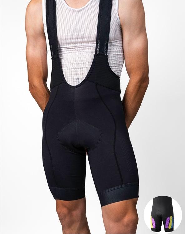 Culotte con peto Endeavor con kinesiología para ciclismo - Hombre
