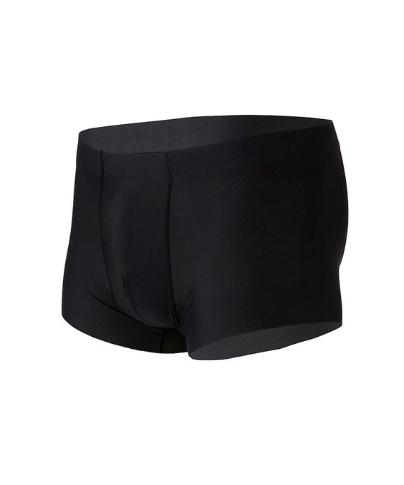 WaveWear black comfortable athletic boxer briefs designed for support and all-day comfort
