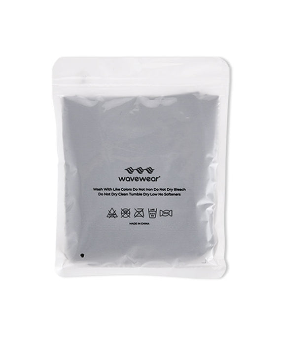 WaveWear comfortable athletic boxer briefs packaged in a clear resealable bag with care instructions